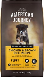 American Journey Chicken & Brown Rice Puppy Kibble